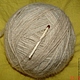 A ball of fluff Samoyed .\r\tolshina - slim order 300metrov100gramm.\r\pytka single twisted wire .
