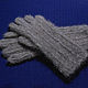 Men's knitted gloves. Gloves. Warm Yarn. Online shopping on My Livemaster.  Фото №2