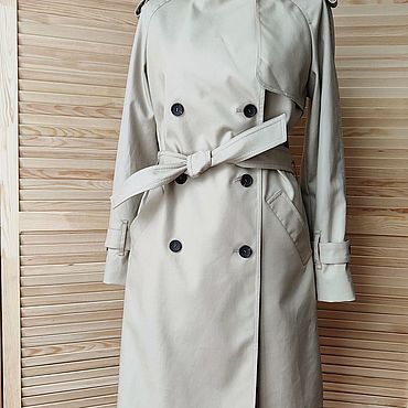 Одежда ручной работы. Ярмарка Мастеров - ручная работа Тренч, женский тренч. Handmade.