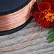 Order 0,4 mm; copper wire. creative_work. Livemaster. . Wire Фото №3