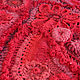 Crochet shawl ' Red Rowan in the snow'. Shawls. asmik (asmik). My Livemaster. Фото №5