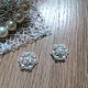 !Scrapbooking. Decor-the buckle,brooch with rhinestone, LOTUS pearls. Minerals. svetafka-handmade. Online shopping on My Livemaster.  Фото №2