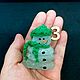 Новогодний снеговик Декор на Новый год.Стеклянные елочные игрушки xmas. Снеговики. Морские сокровища. Ярмарка Мастеров.  Фото №4