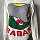 Заказать Свитер с рисунком слоненка Babar. Уютный свитерок (matronka). Ярмарка Мастеров. . Свитеры мужские Фото №3