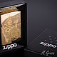 Зажигалка Zippo 254B с гравировкой Anubis. Зажигалки. Маргарита Гроза (мастер). Ярмарка Мастеров.  Фото №6
