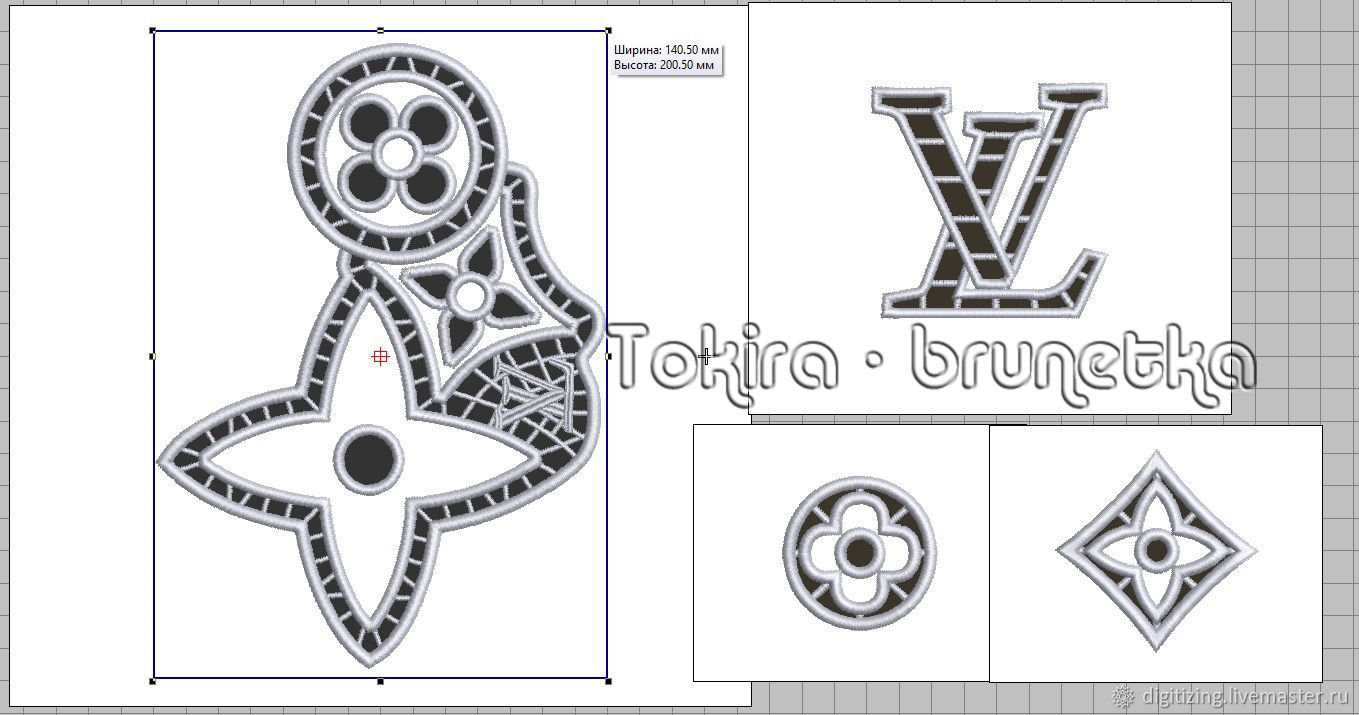 Комплект дизайнов для машинной вышивки, ришелье LV. в интернет-магазине на  Ярмарке Мастеров | Схемы для вышивки, Нальчик - доставка по России. Товар  продан.