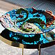 Dish 'Underwater world' glass-fusing. Dish. fusing. Online shopping on My Livemaster.  Фото №2