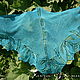 Summer openwork knitted shawl from cotton, shawl knitted from flax. Shawls. Lace Shawl by Olga. My Livemaster. Фото №6
