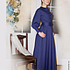 Long dress with wide skirt 'Russian house'. Dresses. Lana Kmekich (lanakmekich). Online shopping on My Livemaster.  Фото №2