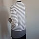 Заказать Винтаж: Люкс! Пуловер в полоску, Trussardi Италия, р-р 46-48. Ольга. Ярмарка Мастеров. . Свитера винтажные Фото №3