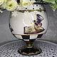 Vase-glass 'Alice in Wonderland'. Vases. beautifulcrafts. Online shopping on My Livemaster.  Фото №2