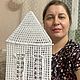 Ажурные домики на каркасе. Домики. Евгения Ревенко Горай (evgeniyagorai). Интернет-магазин Ярмарка Мастеров.  Фото №2