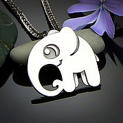 Украшения handmade. Livemaster - original item The pendant:Elephant. Handmade.