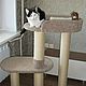 House for cats Oval to buy. The complex is suitable for large cats. Scratching Post. Workshop for dogs and cats. Online shopping on My Livemaster.  Фото №2