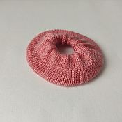 Украшения handmade. Livemaster - original item Scrunch elastic band-knitted elastic band for hair 