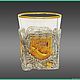Gift glass for whiskey 'To the best fisherman' z11054. Wine Glasses. zlatiks2. My Livemaster. Фото №5