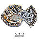 Brooch 'Fish Cinderella'. Brooches. Simkha - Jewelry For Joy. Online shopping on My Livemaster.  Фото №2