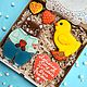 Gingerbread cat with a bouquet . Gingerbread for March 8, gingerbread for Birthday. Gingerbread Cookies Set. sweets for joy (galinadenisenko). My Livemaster. Фото №6