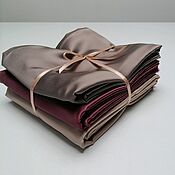 Тенсель Пудра ткань для постельного белья пастельный розовый лиоцелл
