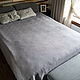 Льняной плед. Пледы. eco-linen boutigue. Ярмарка Мастеров.  Фото №6
