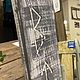 Зеркало напольное деревянное "Руны", 139 см на 53 см. Зеркала. Мастерская Амета Декор   (ameta-dekor). Ярмарка Мастеров.  Фото №6