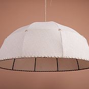 Для дома и интерьера handmade. Livemaster - original item Hanging lamp shade series of "Loft", linen. Handmade.
