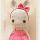 Зайка. Амигуруми куклы и игрушки. Handmade Zone Annette. Ярмарка Мастеров.  Фото №5