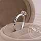 Помолвочное кольцо с бриллиантом 0,5 карат. Кольцо помолвочное. FROLOF JEWELRY. Ярмарка Мастеров.  Фото №7