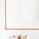 Hanging copper hanger showcase for clothing AL-H-009. Hanger. A.Loft Interiros. Online shopping on My Livemaster.  Фото №2