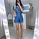 Denim jumpsuit with shorts, Jumpsuits & Rompers, Vologda,  Фото №1