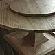 Order TABLES: Large oak table with a rotating top. Joinery in Altai. Livemaster. . Tables Фото №3