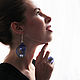 Earrings 'Curl', Earrings, Ekaterinburg,  Фото №1