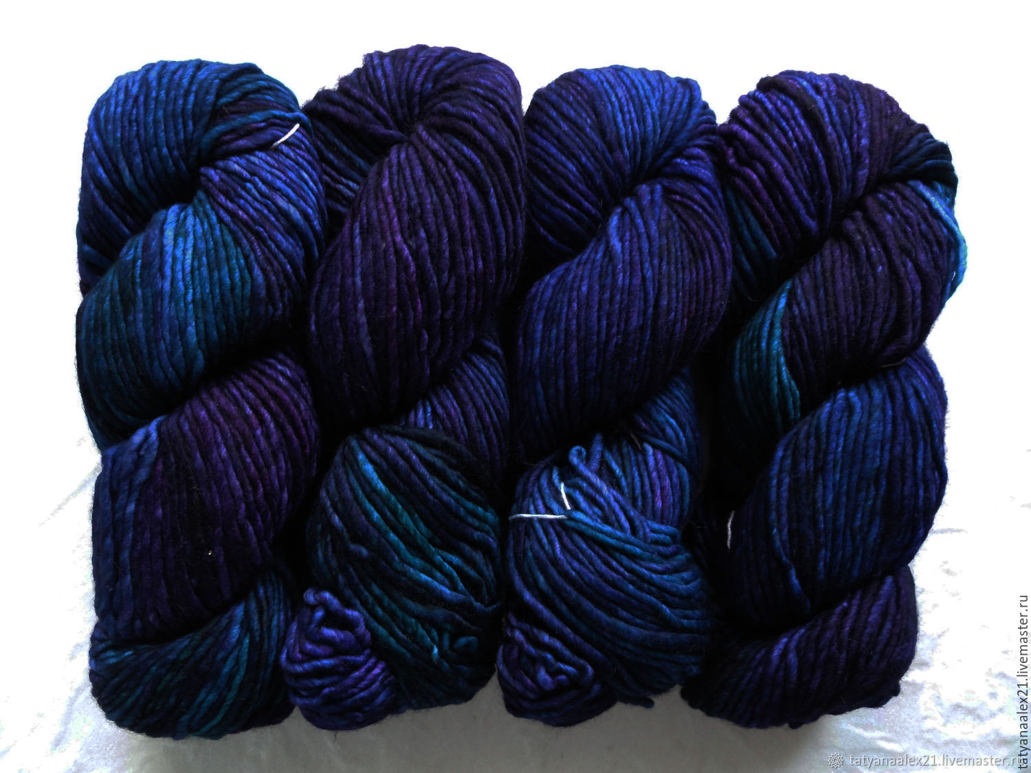 Пряжа Malabrigo Mecha Whales Road – купить на Ярмарке Мастеров ...