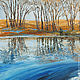 Spring in the Urals. Reflection. Pictures. Pictures for the soul (RozaSavinova). My Livemaster. Фото №4
