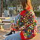 cárdigan: Crochet cardigan ' MOSAICO'. Cardigans. MezhanHook. Online shopping on My Livemaster.  Фото №2