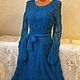 Elegant dress 'Openwork Dream-5'. Dresses. hand knitting from Galina Akhmedova. Online shopping on My Livemaster.  Фото №2