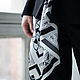 Шелковый платок с ручным подшивом "Балет", Платки, Москва,  Фото №1