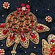 Вечерняя сумочка "Хохлома". Классическая сумка. Мария Зыкова Сумки и мешочки Таро (mariya-tqf). Ярмарка Мастеров.  Фото №4