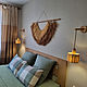 Бра из рафии. Бра. OrganicaHome. Ярмарка Мастеров.  Фото №6