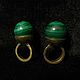ring with malachite. Rings. Pinky-Winky. Online shopping on My Livemaster.  Фото №2