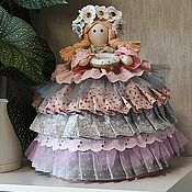 Для дома и интерьера handmade. Livemaster - original item Covers for dishes: Interior elements: a doll on a teapot. Handmade.