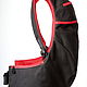 Order Black Red Anatomic Backpack. Lollypie - Modiste Cat. Livemaster. . Backpacks Фото №3