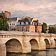 купить фотокартину для интерьера - Париж - европейский городской пейзаж с видом на мост Понт-Неф // Pont Neuf. © Ануфриева Елена. Авторские фото картины на заказ