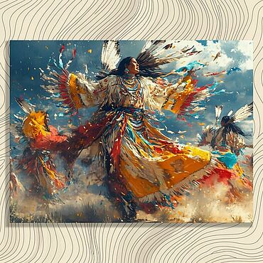 Картины и панно ручной работы. Ярмарка Мастеров - ручная работа Интерьерная картина в стиле Бохо Премиум качество маслом Декор в дом. Handmade.