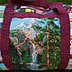 Travel Bag, Patchwork Travel Bag, Altai, Quilted Bag. Travel bag. Nadezhda Perepelitsa. My Livemaster. Фото №4