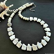 Украшения handmade. Livemaster - original item Necklace. pearls. Handmade.