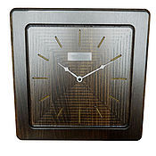 Для дома и интерьера handmade. Livemaster - original item Wall clock. Beech. Old gold. Six.. Handmade.