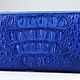 Кошелек-клатч из кожи крокодила на одной молнии IMA0032C1. Кошельки. CrocShop товары из экзотической кожи. Интернет-магазин Ярмарка Мастеров.  Фото №2