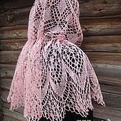 Shawl Provence knitted openwork bactus