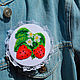 Brooch beaded Strawberries. Brooches. WILD FOREST. Things with a soul. My Livemaster. Фото №5
